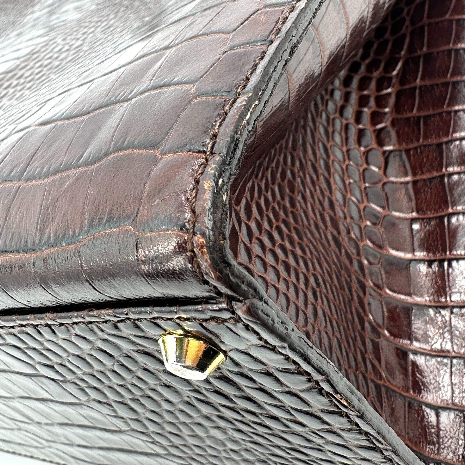 Yves Saint Laurent Shoulder& Hand Bag Leather