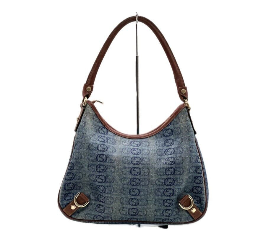 Gucci Abby Hobo Shoulder Bag Denim