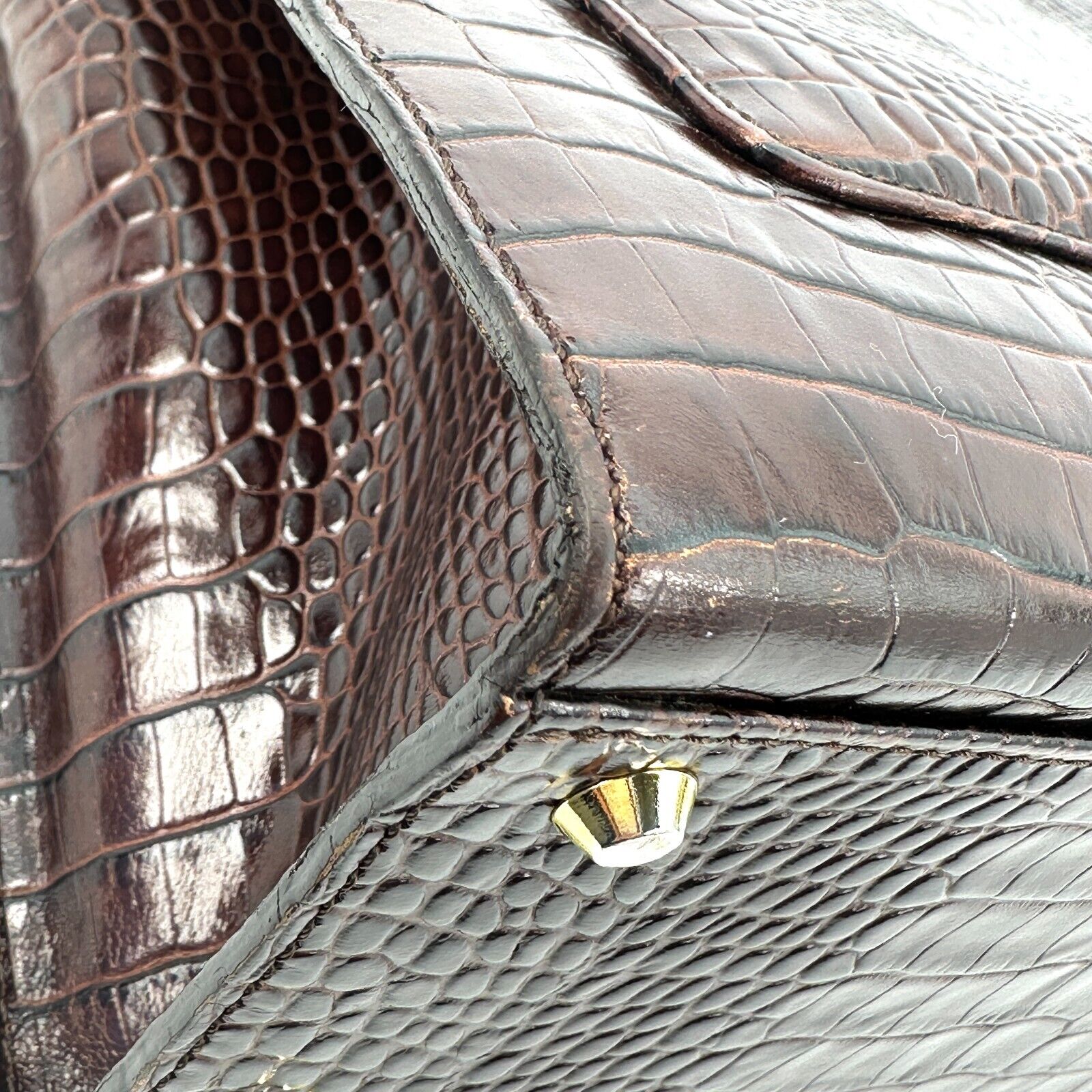 Yves Saint Laurent Shoulder& Hand Bag Leather