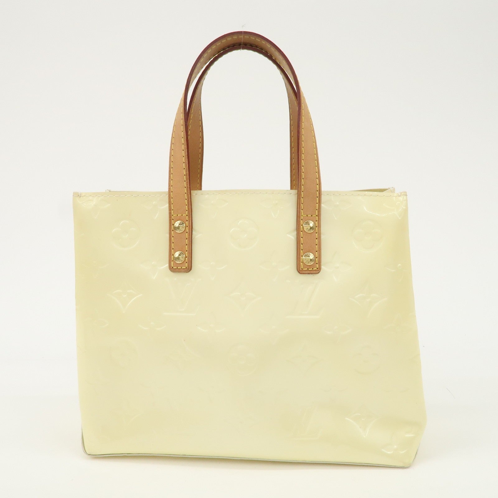 Louis Vuitton Monogram Perle Vernis Lead PM Hand Bag