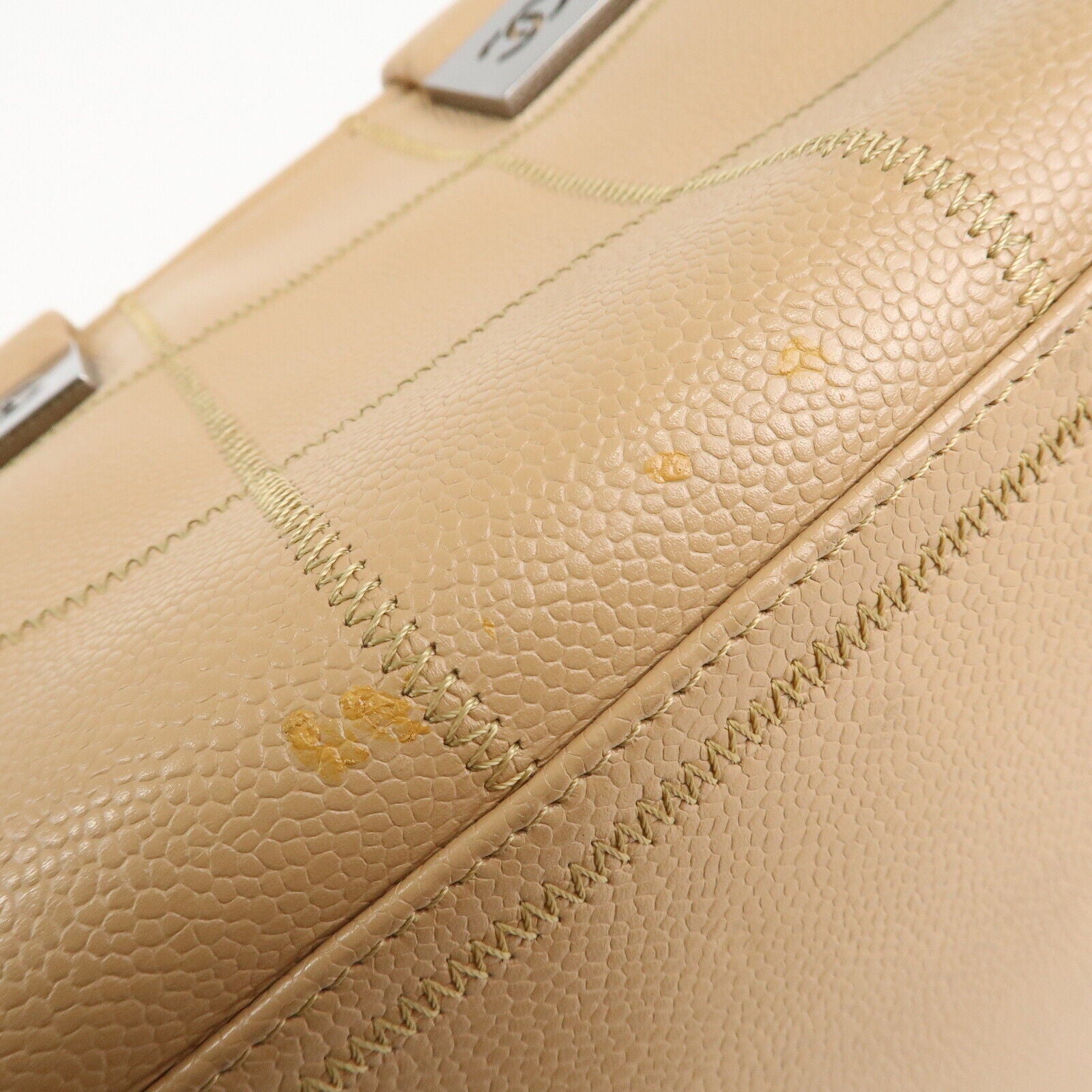 Chanel Chocolate Bar CaviarSkin Boston Bag