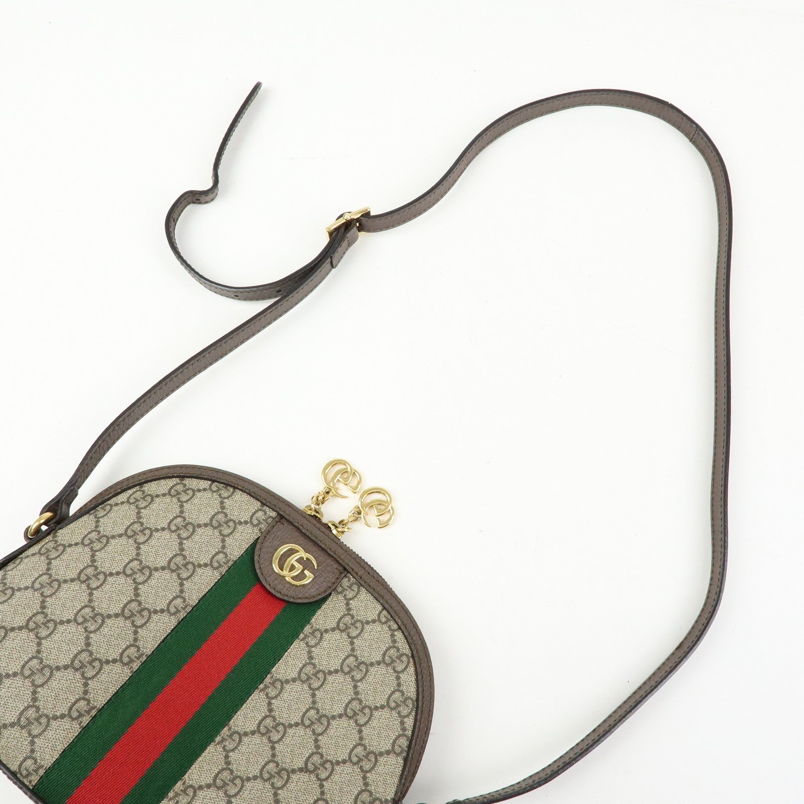 Gucci Shoulder Bag - Beige, GG Supreme Leather