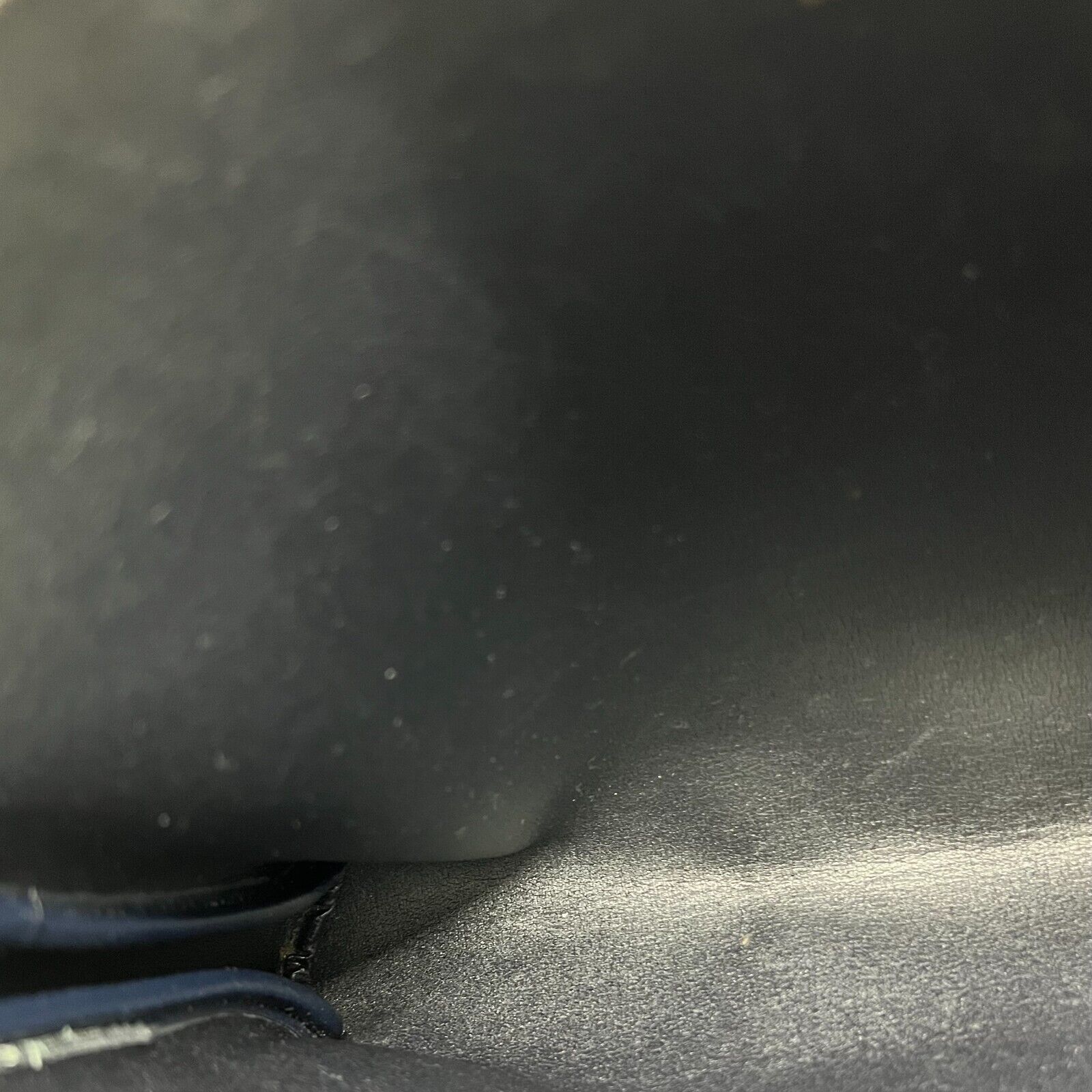 Christian Dior Trotter Clutch Bag Navy Canvas