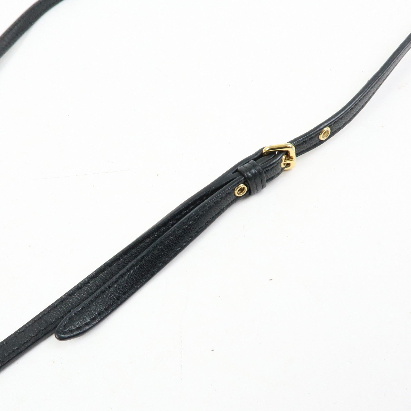Miu Miu Matelasse Leather Gathered Shoulder Bag - Black, Leather שני חלקים!