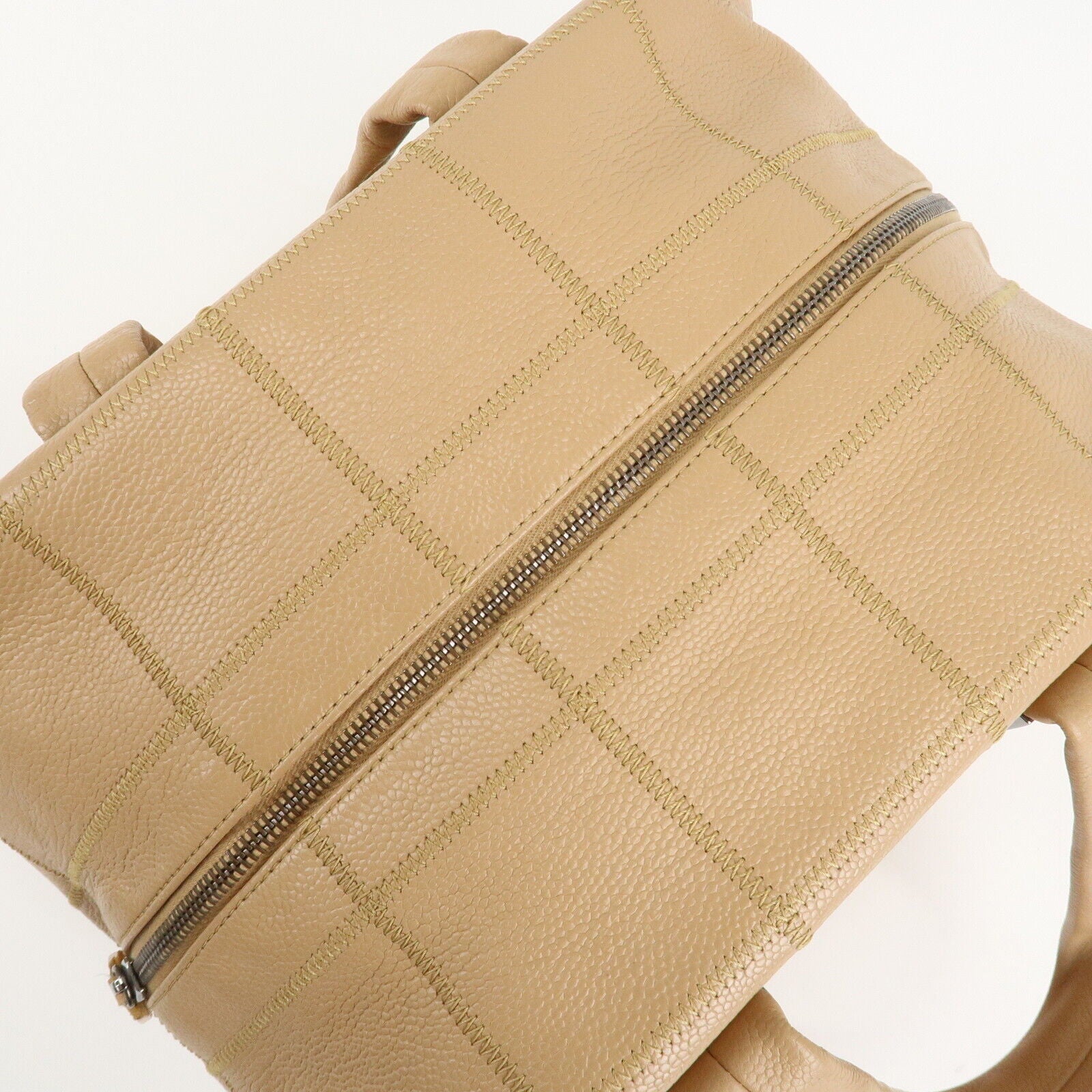 Chanel Chocolate Bar CaviarSkin Boston Bag