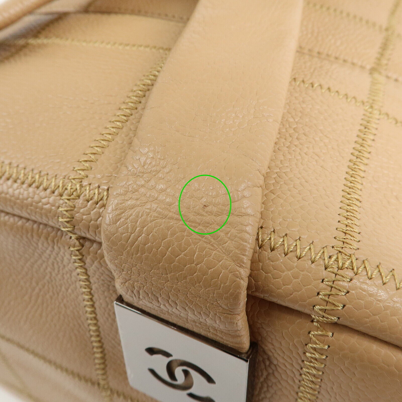 Chanel Chocolate Bar CaviarSkin Boston Bag