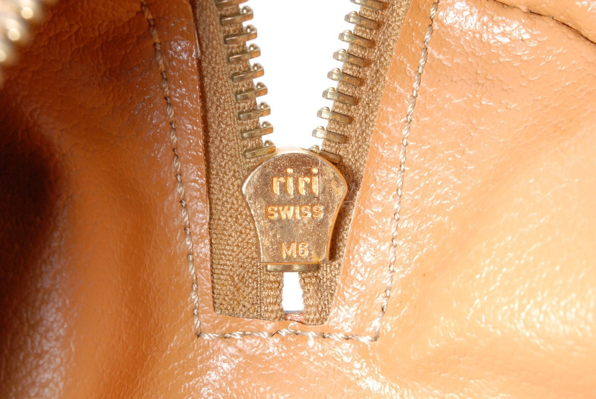 Celine Macadam Boston Handbag - Brown, PVC Leather