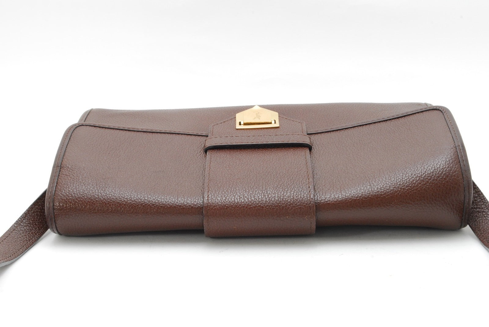 Saint Laurent Vintage Shoulder Cross Body Bag - Brown, Leather