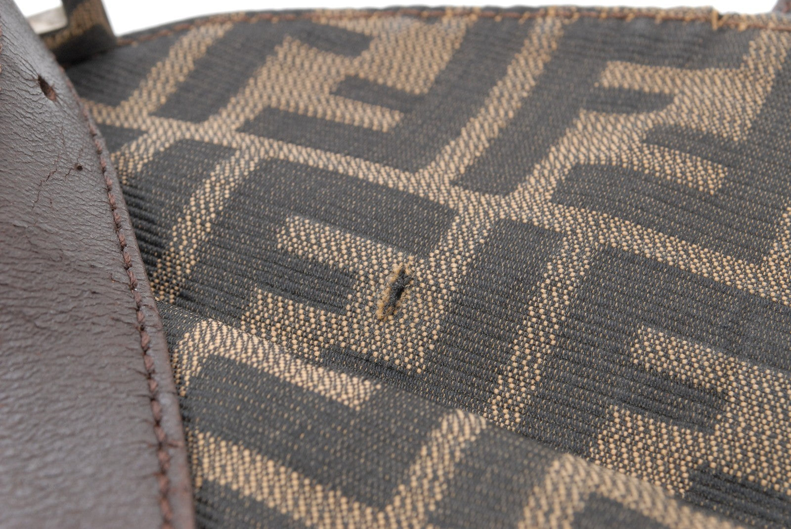 Fendi Mamma Shoulder Bag - Brown, Canvas