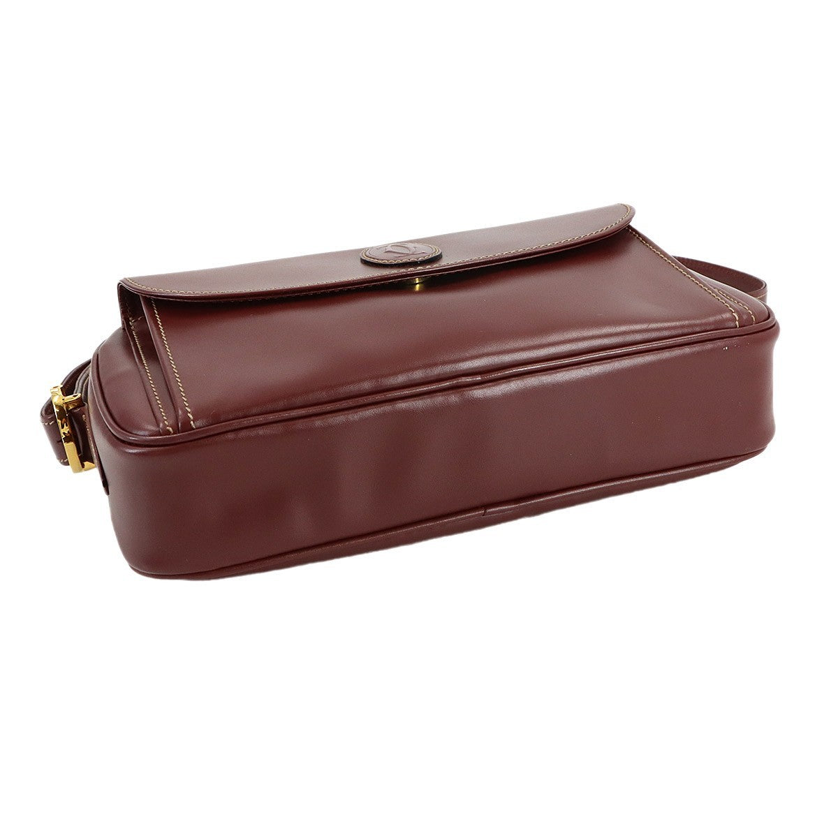 Cartier Must Line Shoulder Bag - Bordeaux, Leather