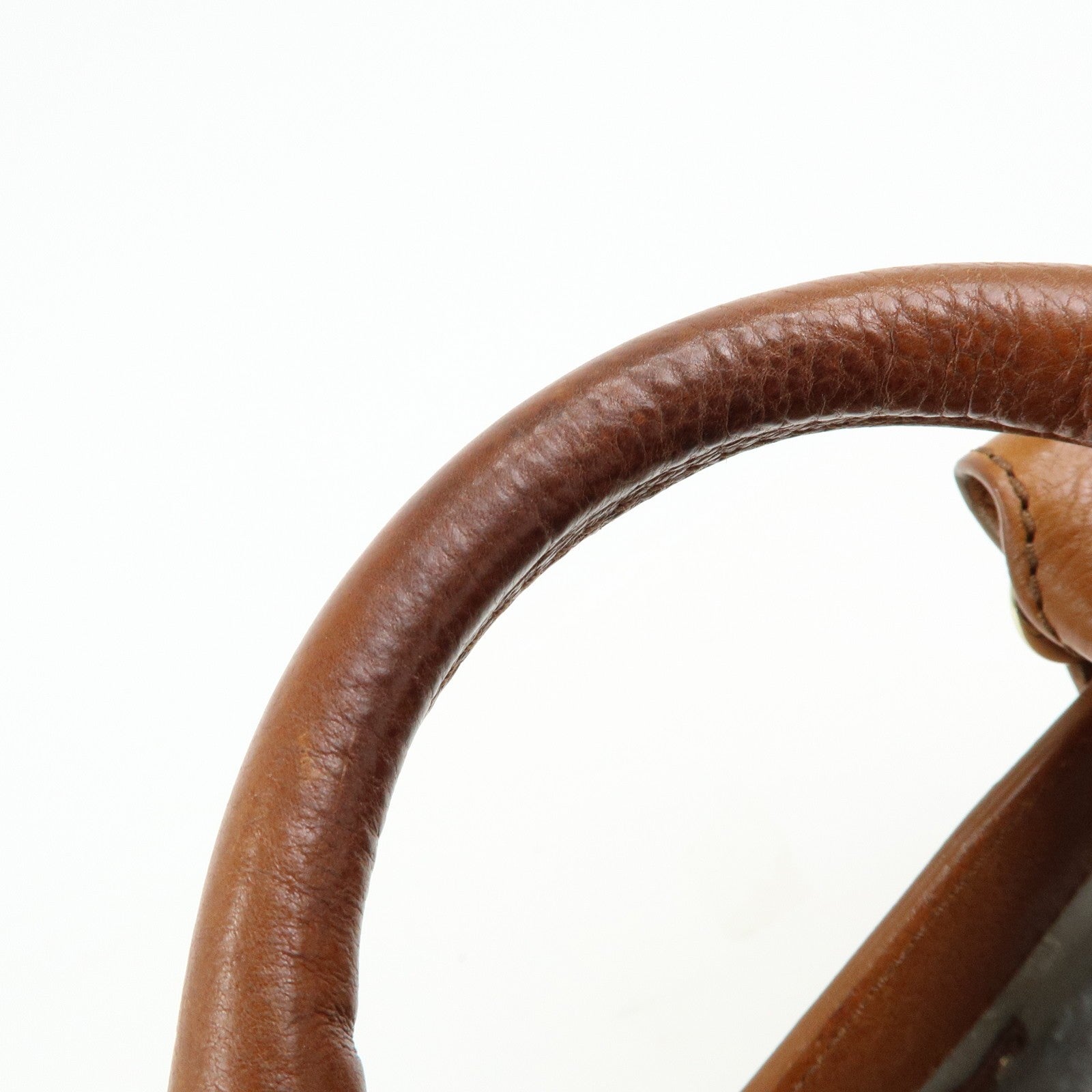 Celine Logo Leather Boogie Bag - Brown, Leather 