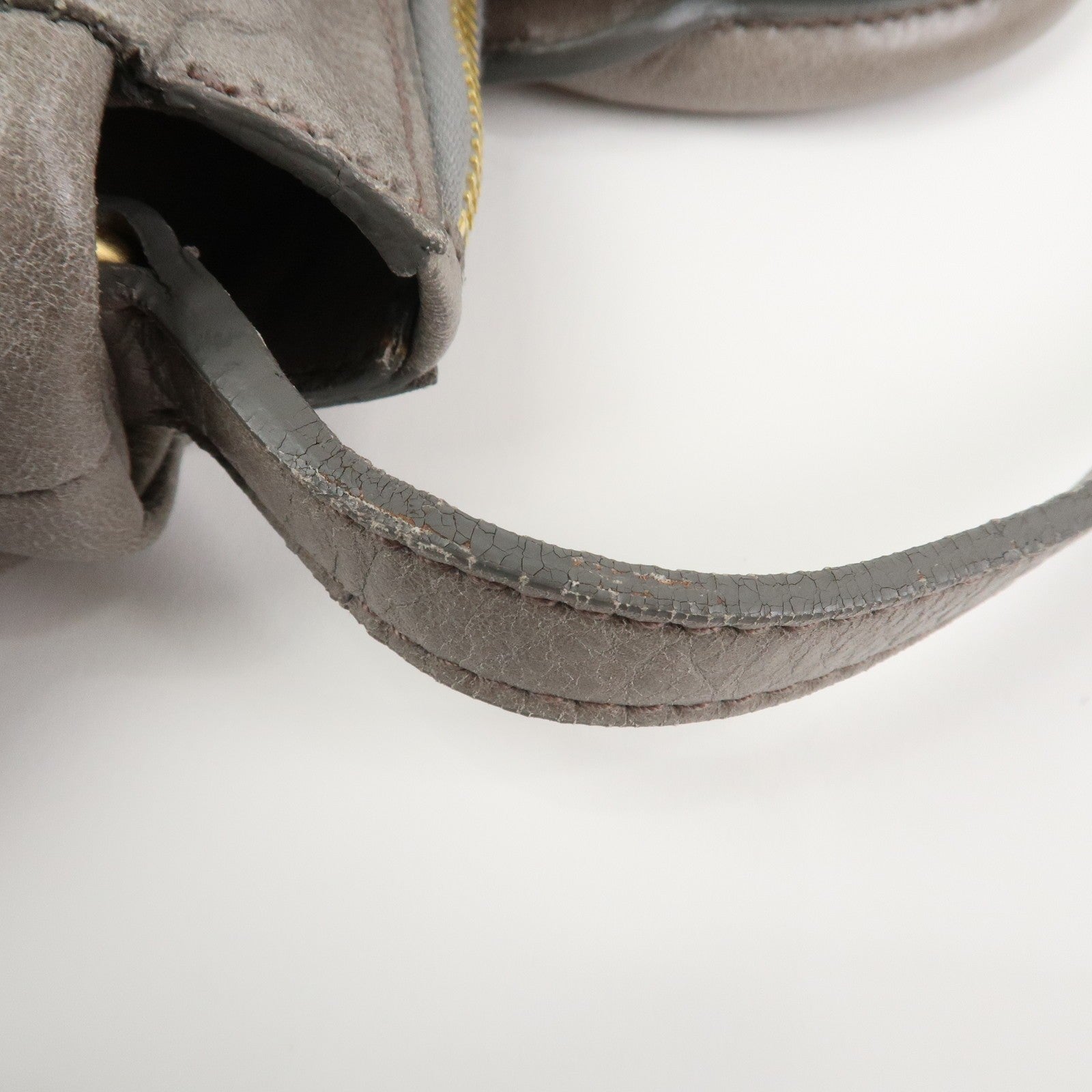Miu Miu 2Way Bag - Gray, Leather
