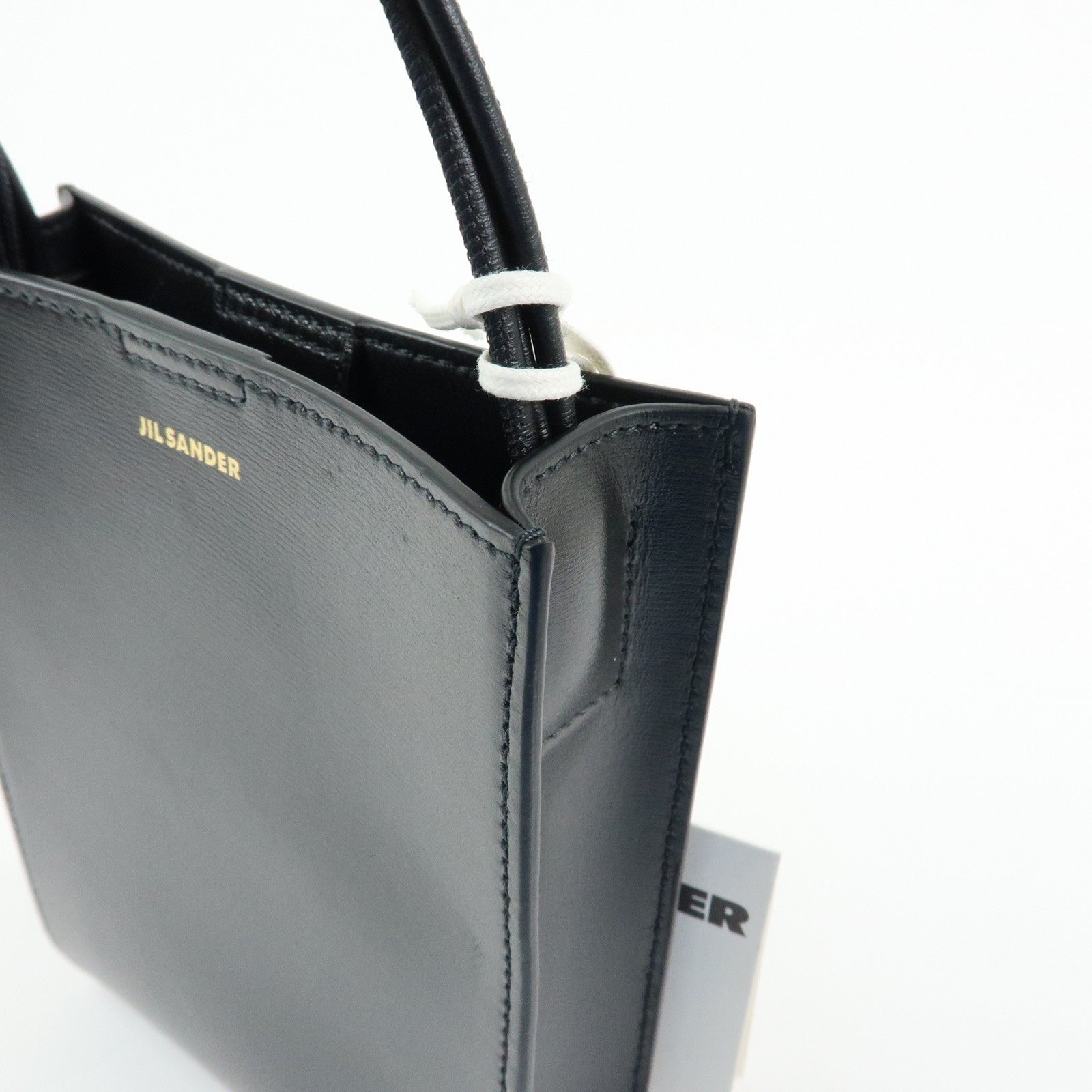 Jil Sander Tangle Small Shoulder Bag - Black, Leather 