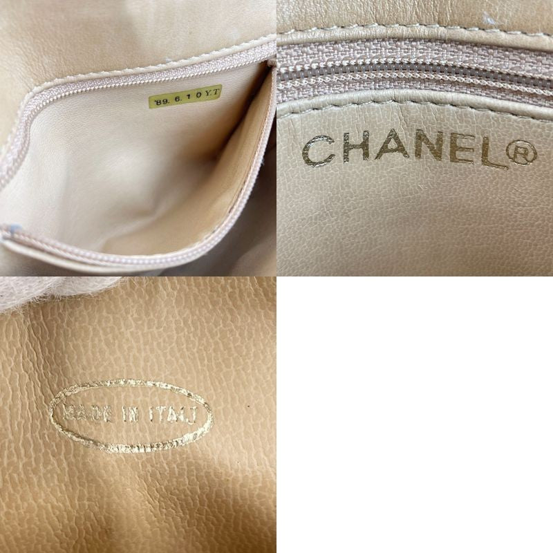 CHANEL Bicolore Waist Bag - Beige, Lambskin Leather