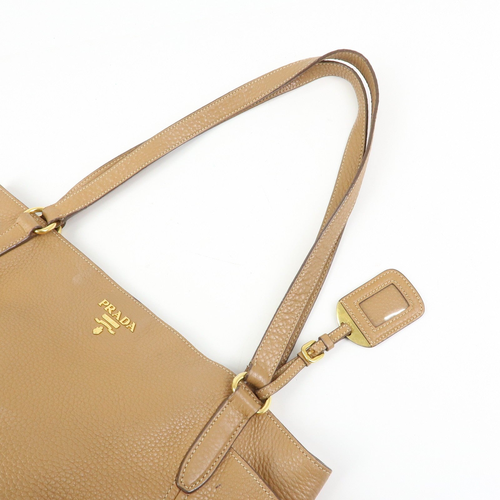 Prada Vitello Daino Tote Bag - Brown, Leather
