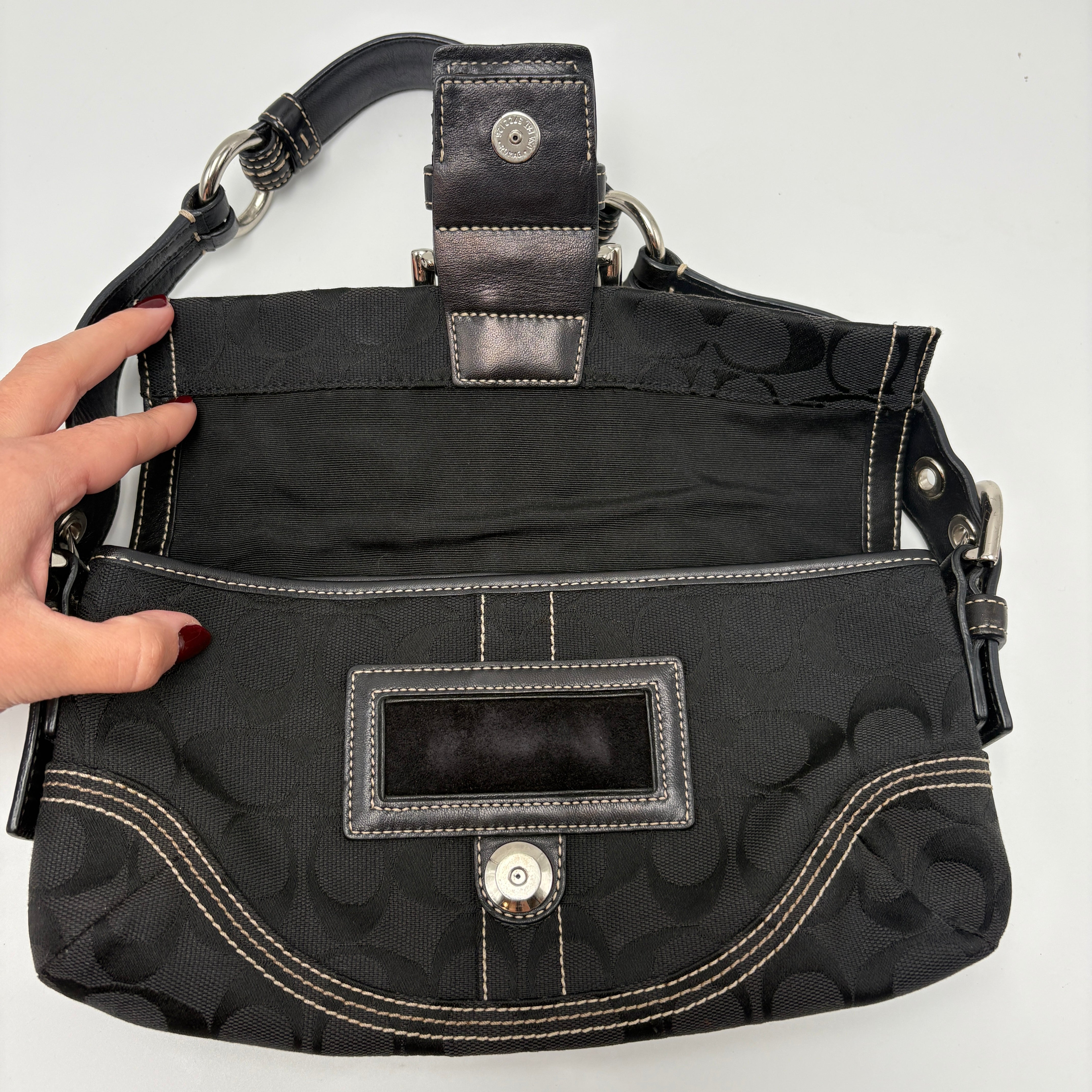 Coach Signature Black bag