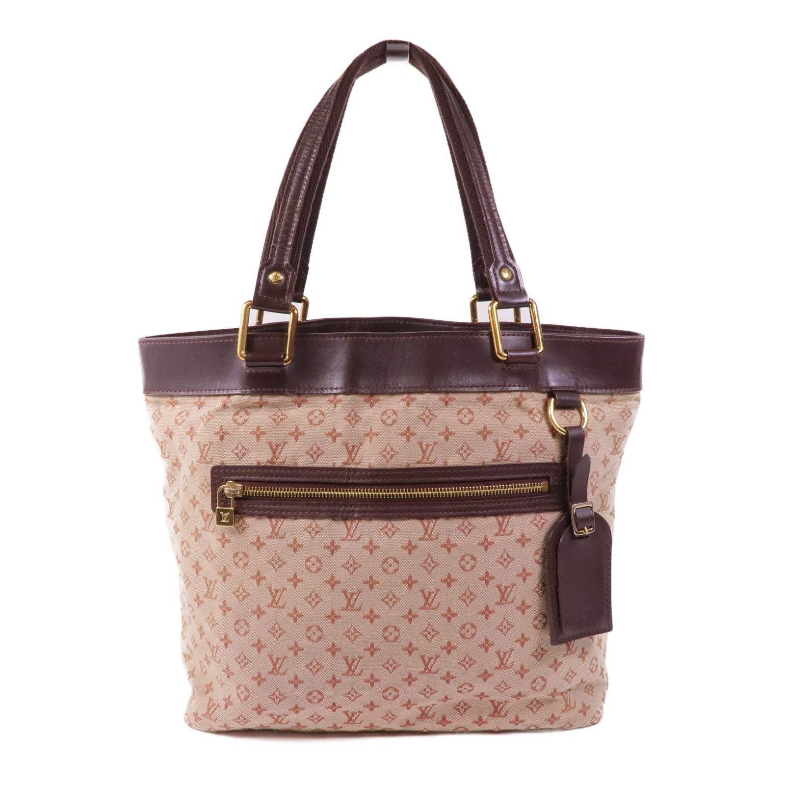 Louis Vuitton Mini Lucille GM Tote Bag - Brown, Canvas