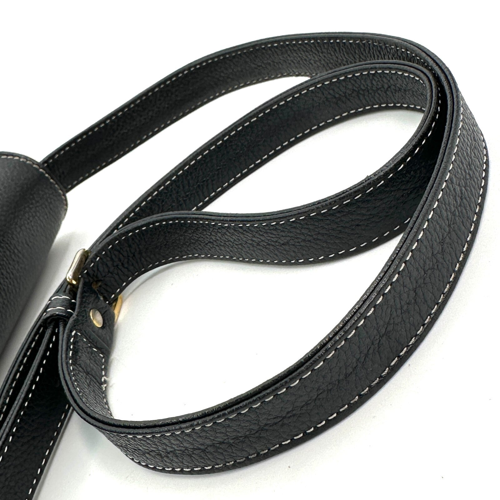 Saint Laurent Yves Shoulder Bag - Black, Leather