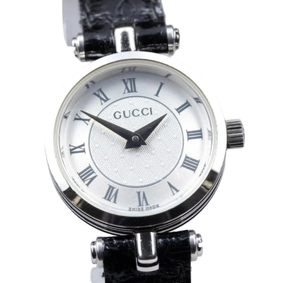 Gucci 2040L Wristwatch - Black, Leather
