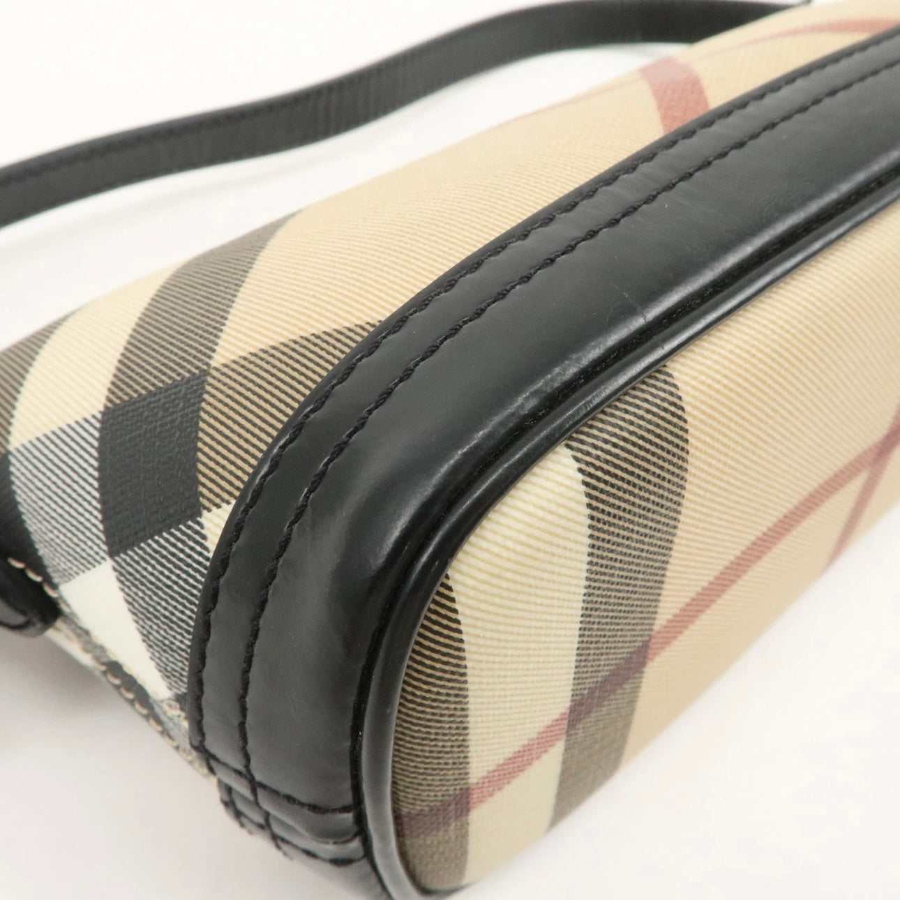 BURBERRY hand bag - Black, PVC