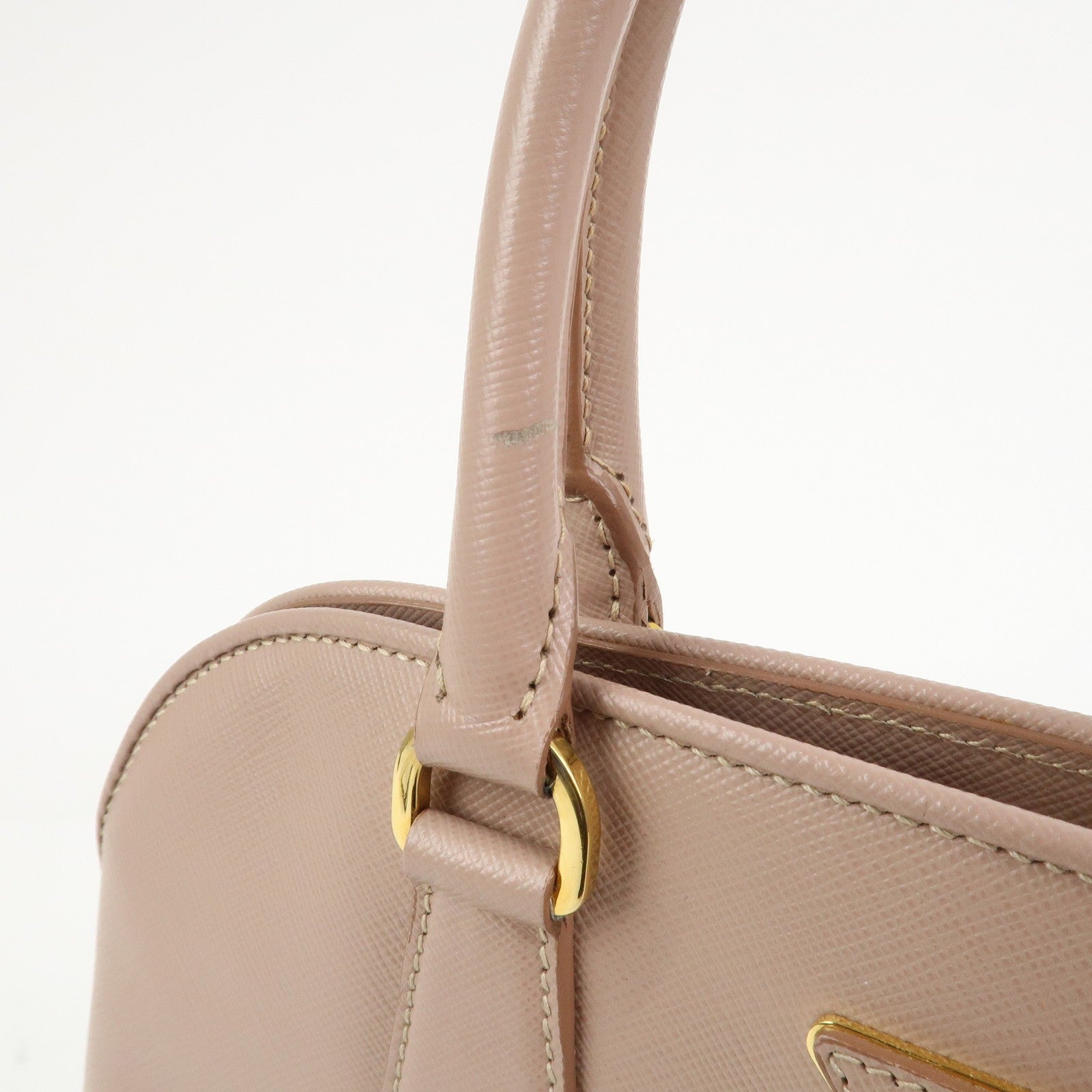 Prada Hand Bag - Pink, Saffiano Leather
