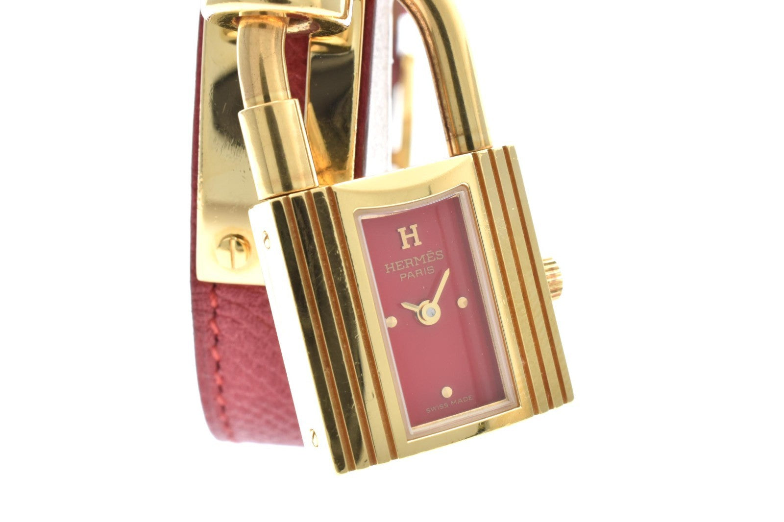 Hermès Kelly Wristwatch - Red, Leather