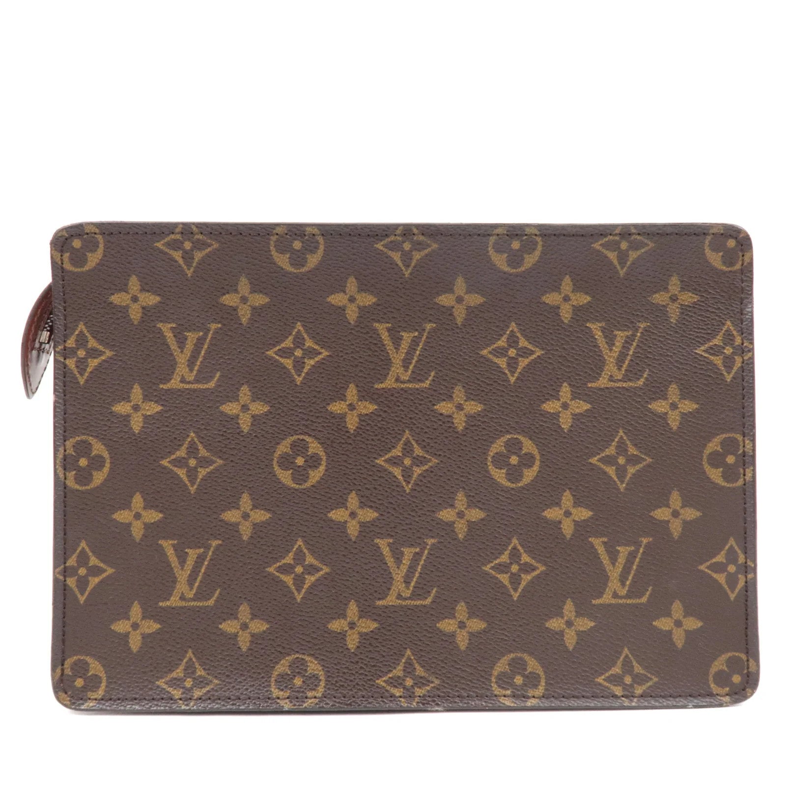 Louis Vuitton Monogram Pochette Homme Clutch Bag - Monogram, Canvas, Leather
