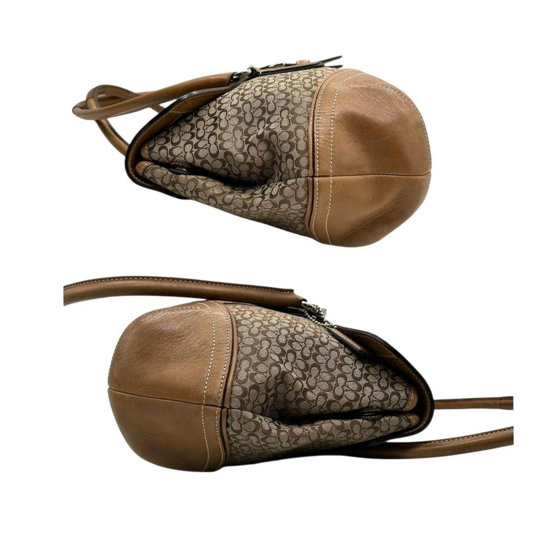 Coach S66 Handbag - Brown, Leather