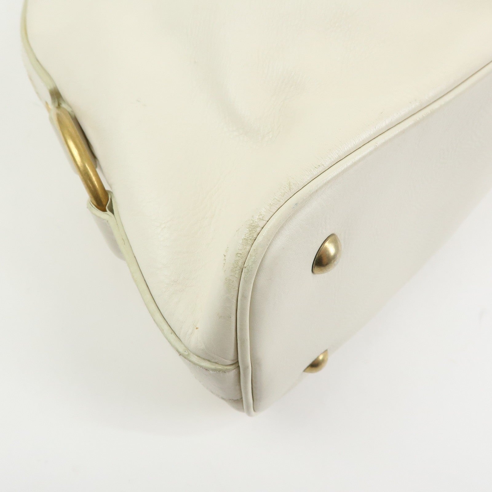 Saint Laurent Muse Y Line Hand Bag - Ivory, Leather