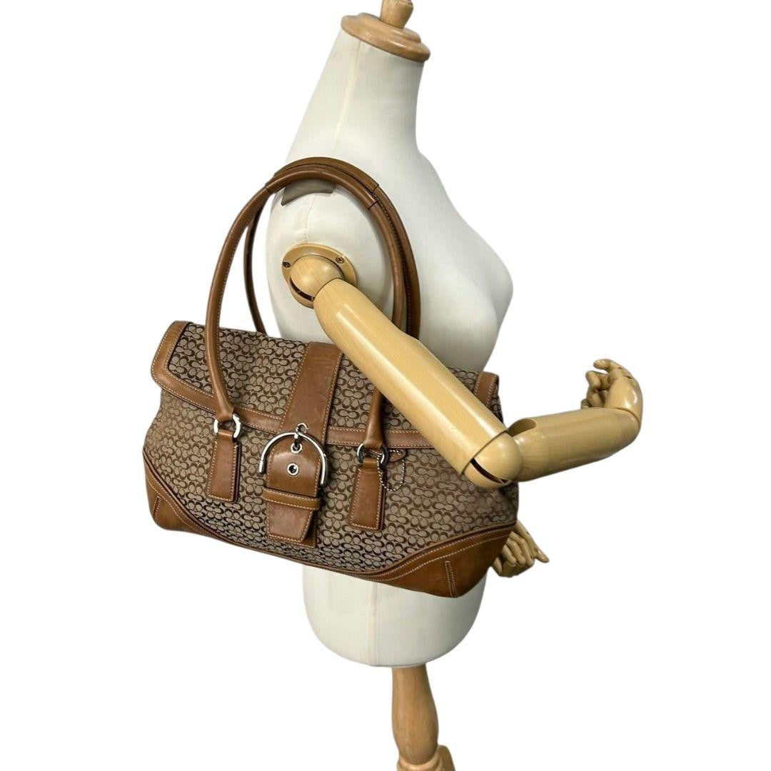 Coach S66 Handbag - Brown, Leather