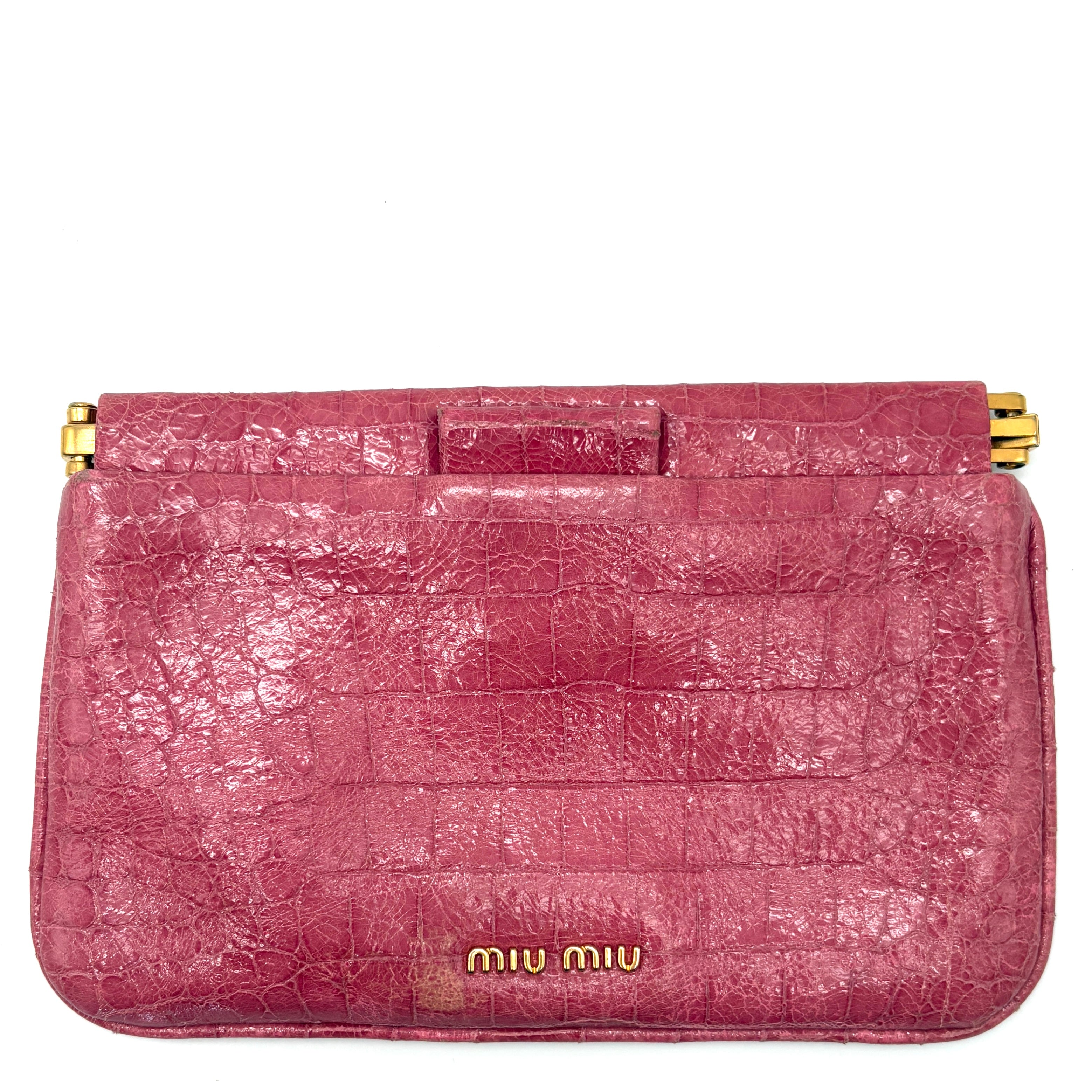 Miu Miu mini clutch