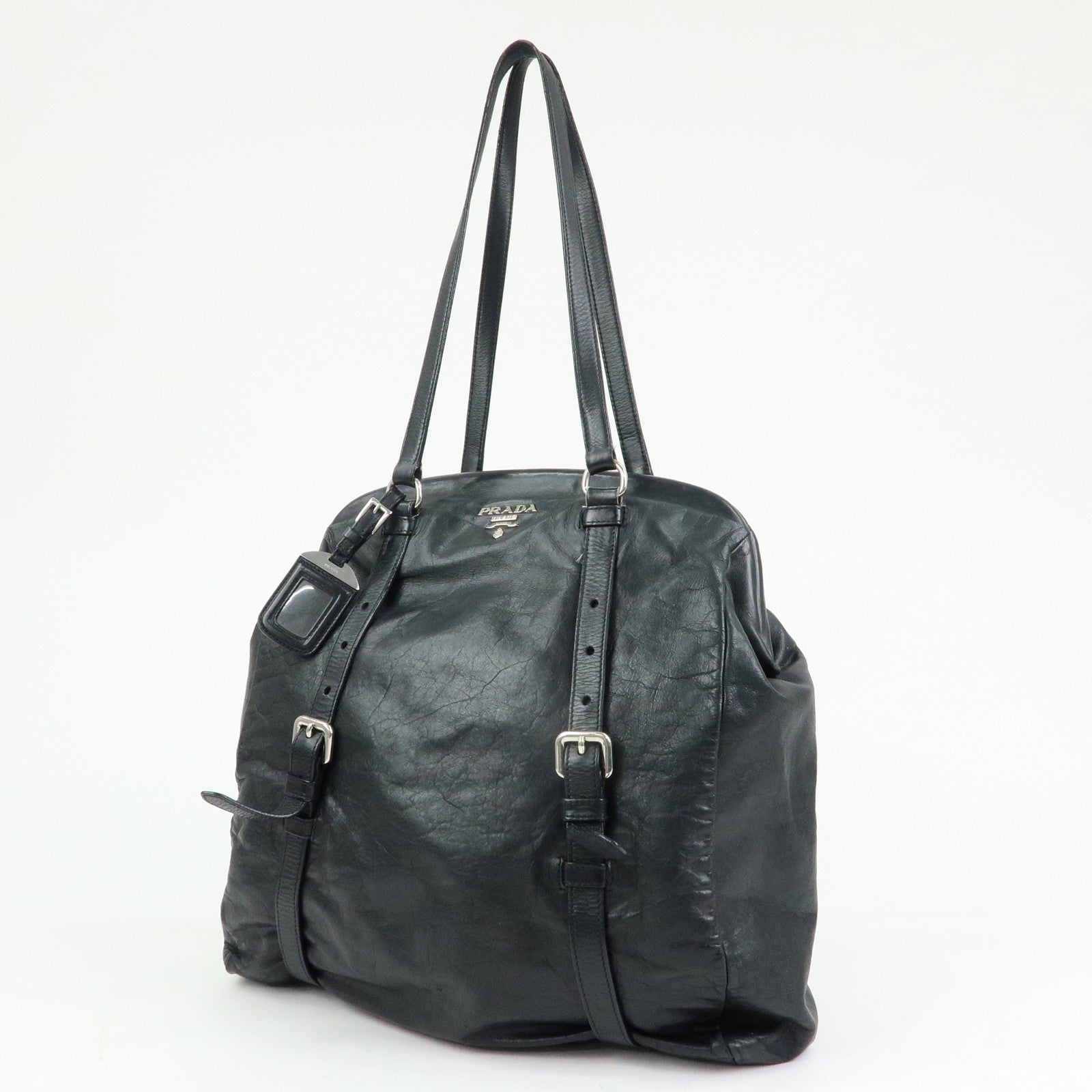 Prada Shoulder Bag - Black, Leather 