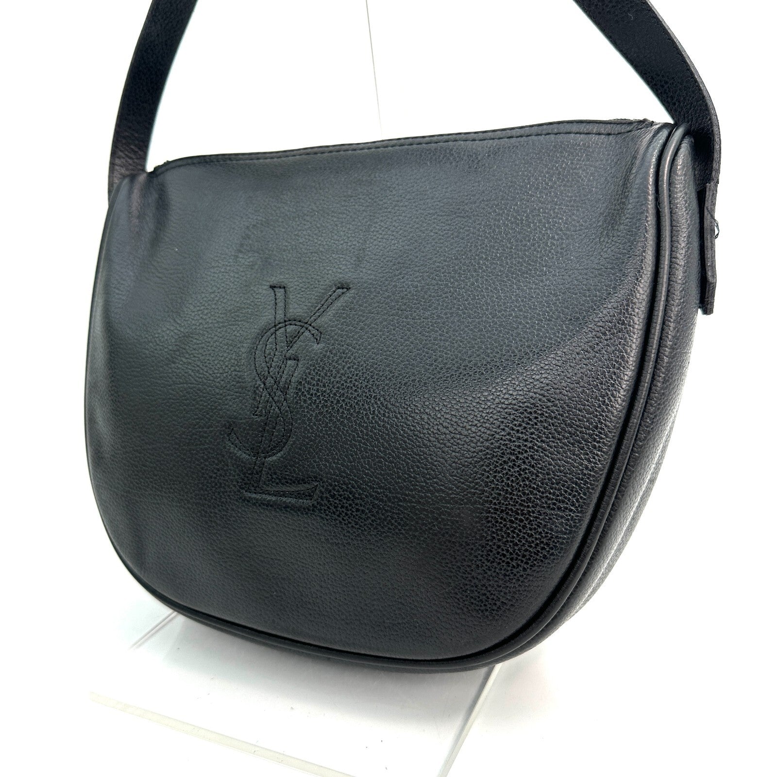 Yves Saint Laurent YSL Shoulder Bag - Black, Leather