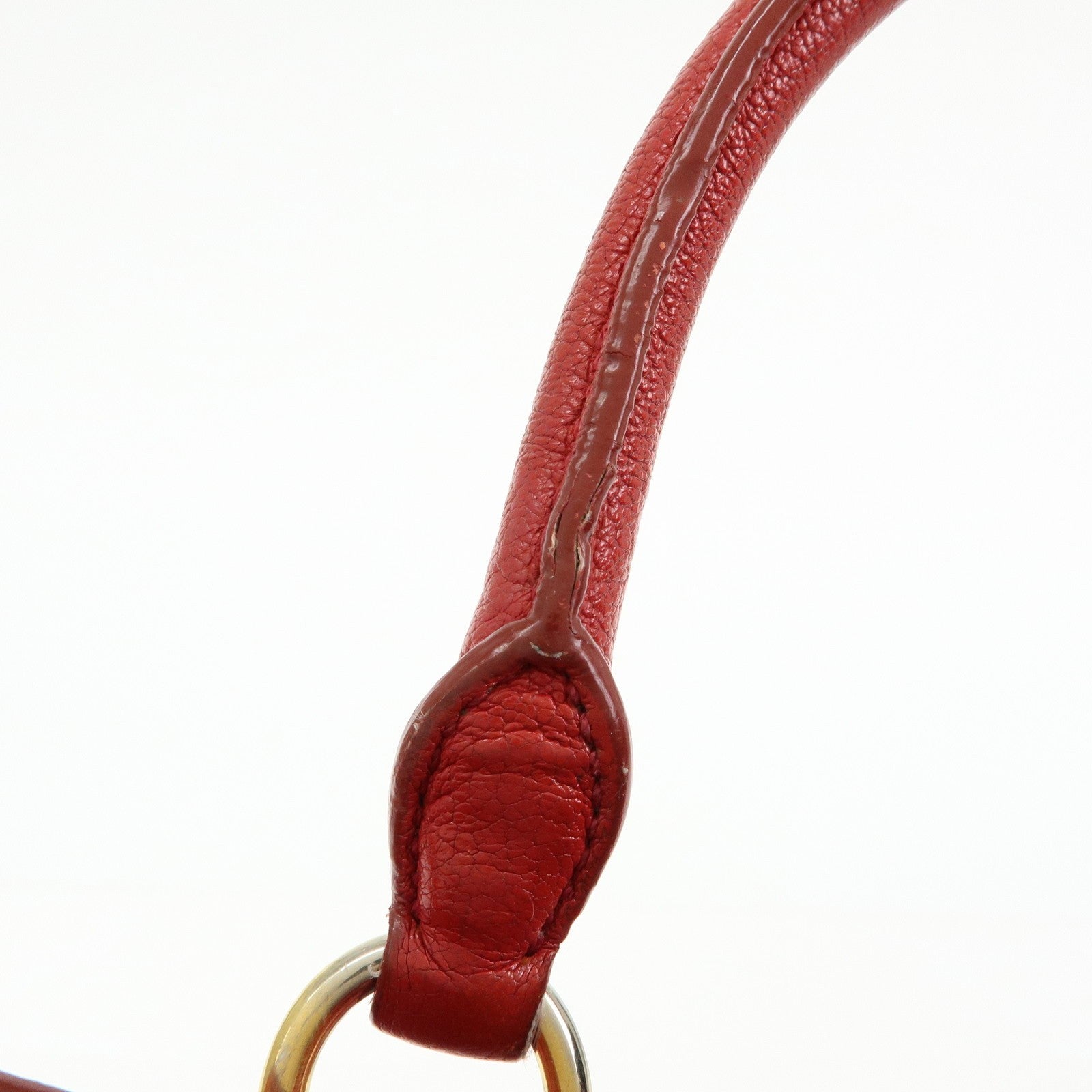 Miu Miu Madras 2Way Handbag - Red, Leather 