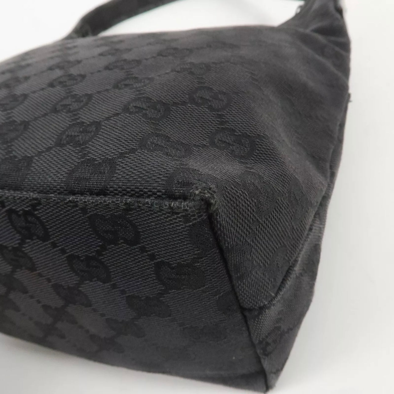 GG Canvas Leather Shoulder Bag Hand Bag