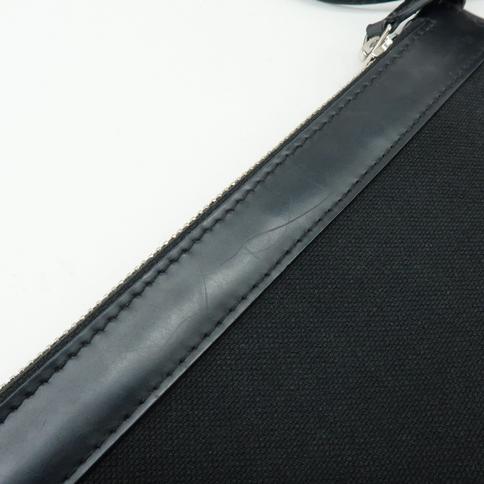 Balenciaga Tote Bag - Black, Canvas, Leather- מגיע עם הארנק