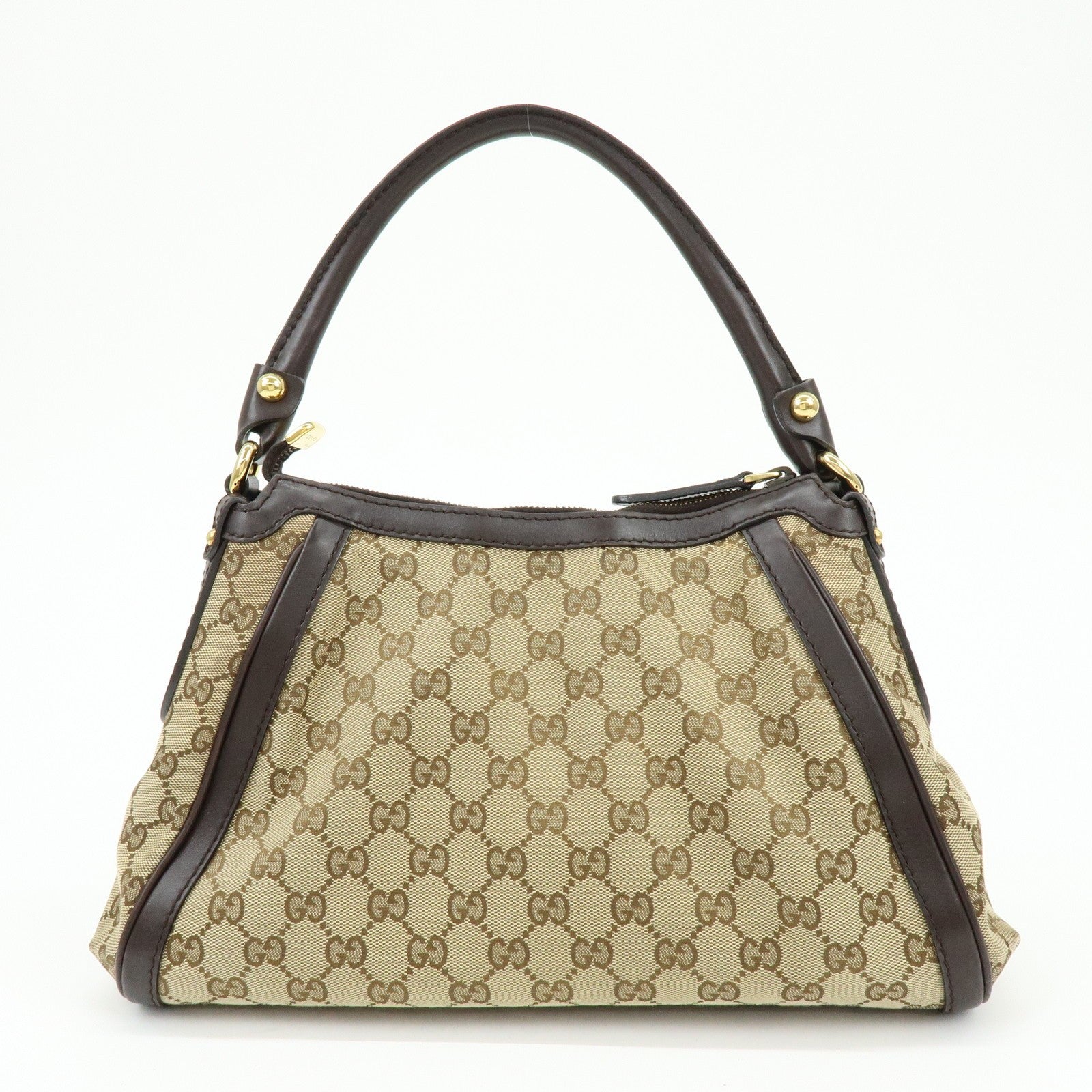 Gucci Shoulder Bag - Beige, Canvas and Leather