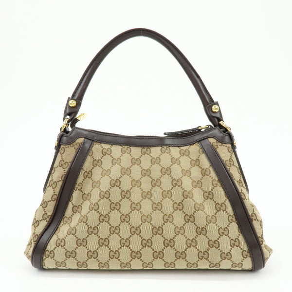 Gucci Shoulder Bag - Beige, Canvas and Leather