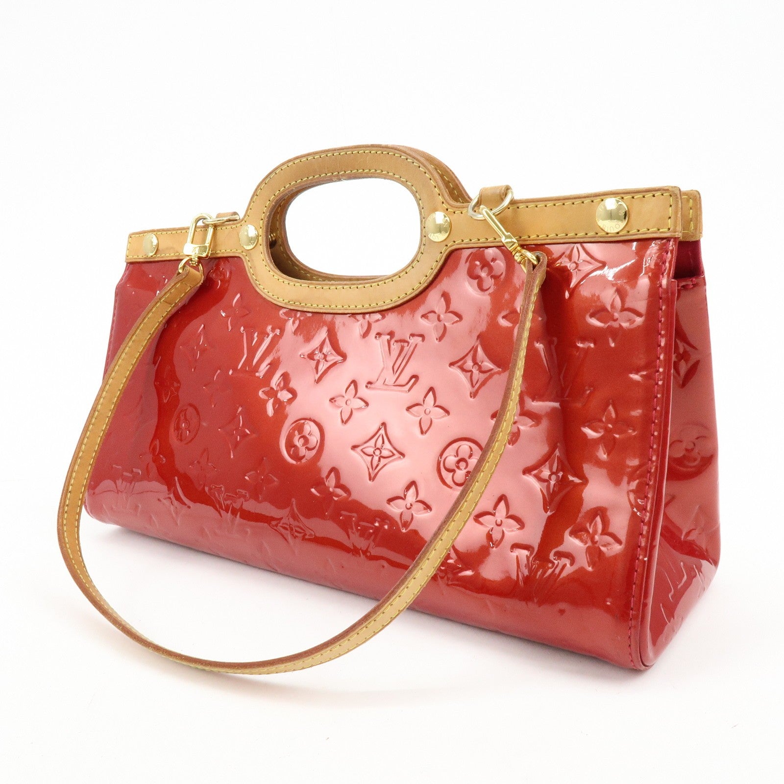 Louis Vuitton M91987 Handbag - Red, Vernis Leather