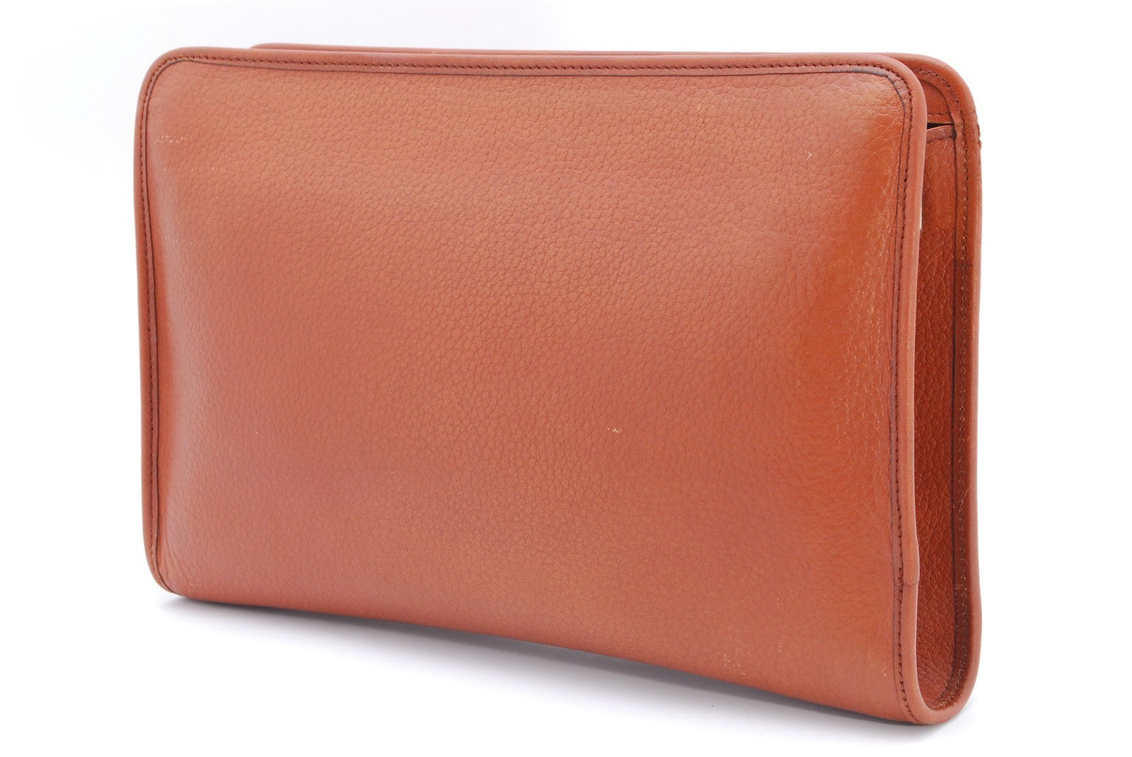 Burberry Vintage Clutch Bag - Brown, Leather 