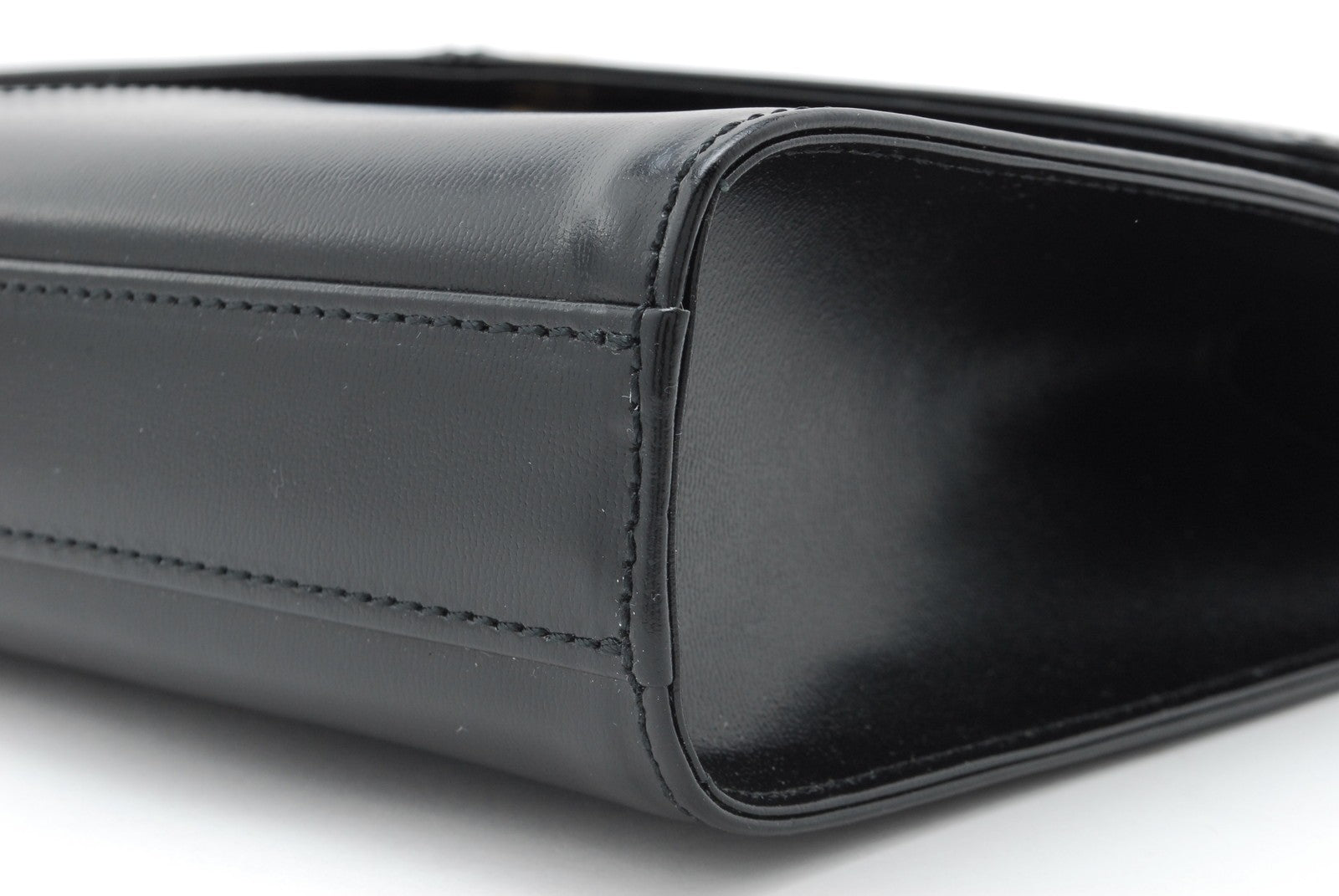 Saint Laurent Yves Shoulder Bag - Black, Leather