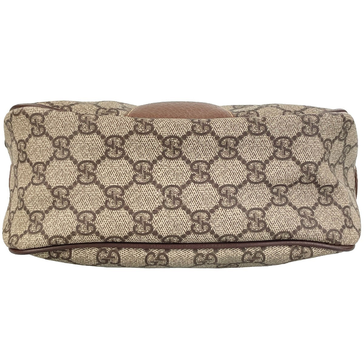 Gucci Sherry Line Shoulder Bag - Beige, Brown, Leather, PVC