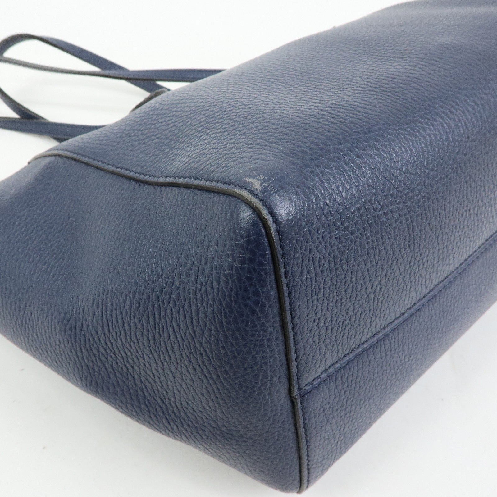 Gucci Tote Bag - Navy, Leather