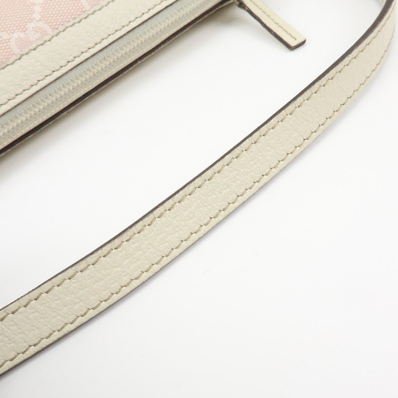Gucci Abbey Hand Bag - Pink, GG Canvas, Leather