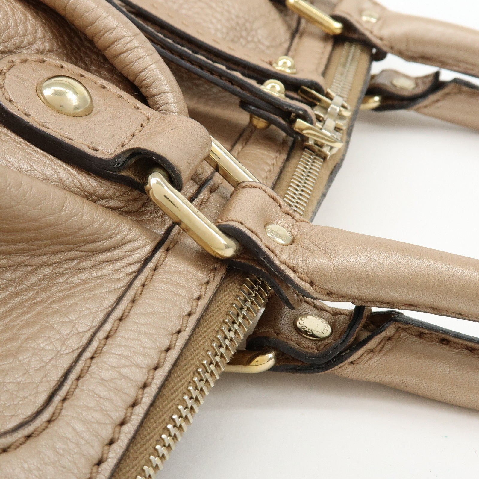 Gucci 2Way Bag - Champagne Gold, Leather