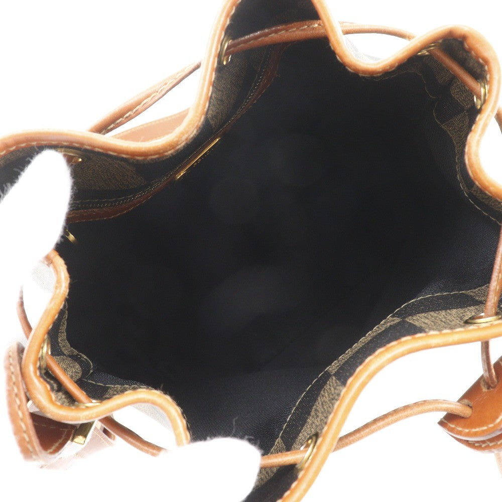 Fendi Shoulder Bag - Brown, PVC/Leather