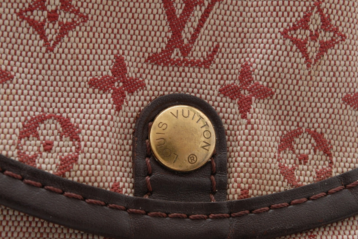 Louis Vuitton Louis Lin Shoulder Bag - Red Beige Brown, Canvas