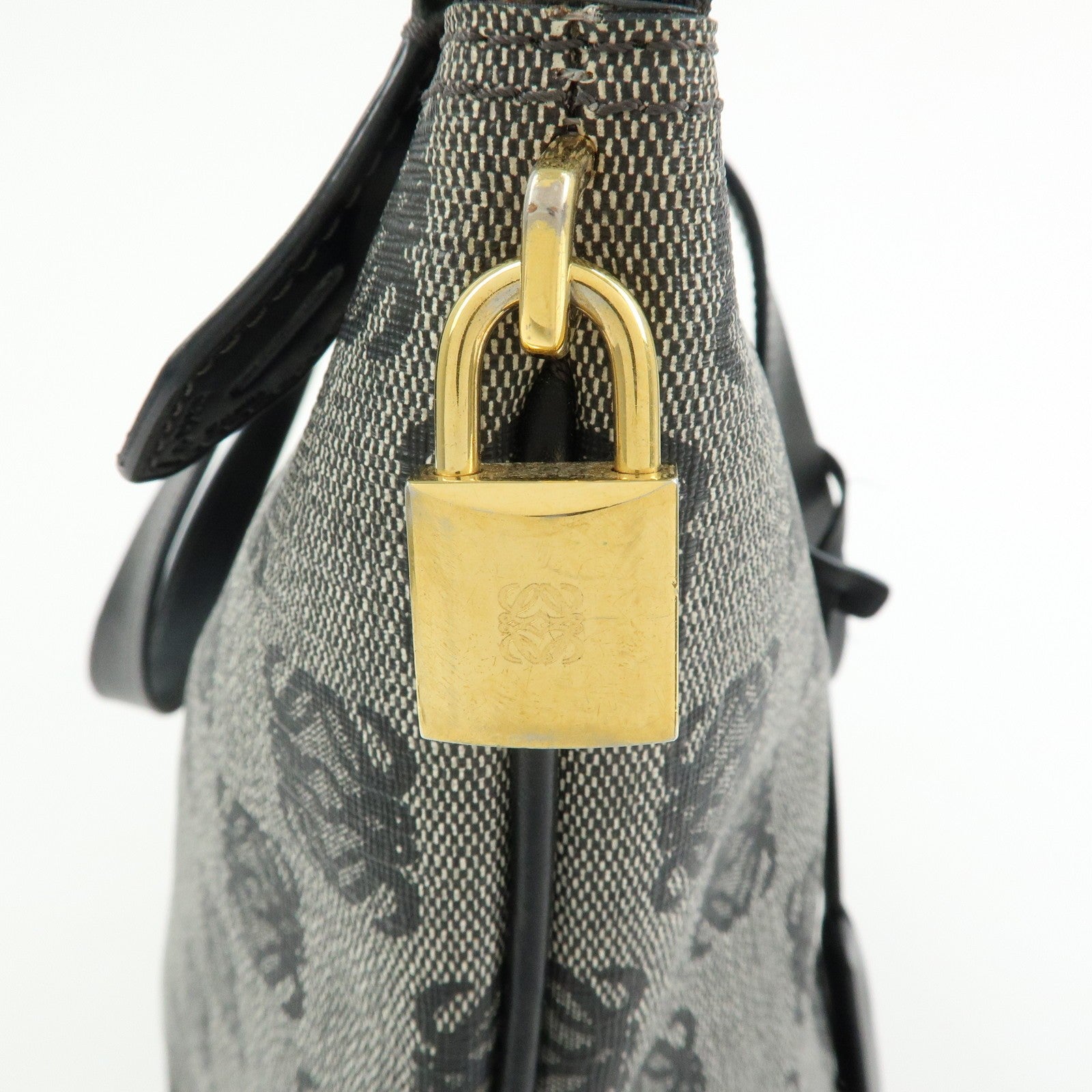 Loewe Anagram Tote Bag - Black, PVC Coating Canvas and Leather