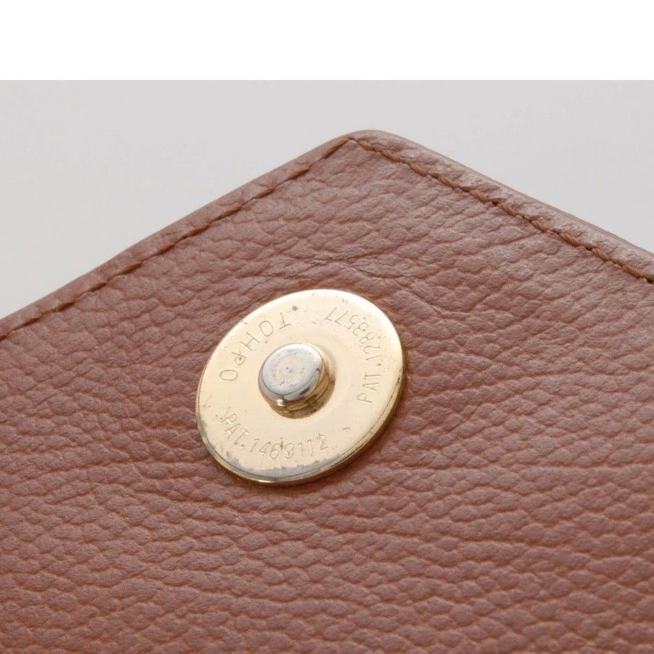 Saint Laurent Stitch Cassandra Handbag - Brown, Leather