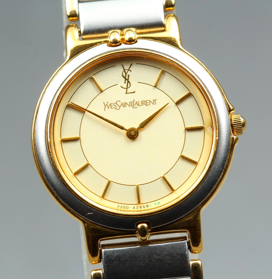 Yves Saint Laurent 2200-228481 Watch - Gold, Stainless Steel